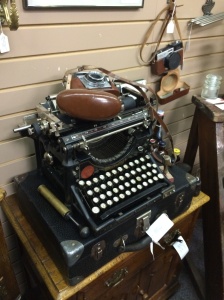 Typewriter at the antique mall