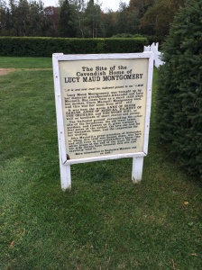 L.M. Montgomery's home sign
