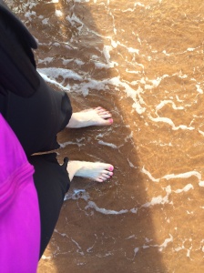 Toes in the ocean 2